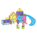 Magna-Tiles Pet Playhouse 50-Piece Magnetic Construction Set-More to Explore: Add MAGNA-TILES Dog House, Cat Tree and Hamster Ball sets to Pet Playhouse to create a world of fur-baby adventure!