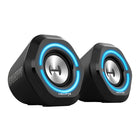 Hecate by Edifier G1000 Bluetooth Multi-Input Gaming Stereo Speakers with RGB Lights - Black-Multi-input with Bluetooth 5.3, USB sound card and 3.5mm AUX audio, versatile compatibility can meet various types of connections