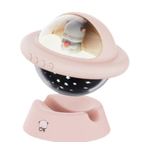 Yanqu SMILE x SIMO Star Night Light Bluetooth Speaker-4-in-1 Multifunctional Design: Seamlessly switches between a Starry Sky Projector, a creative Projection Lamp, a warm Night Light, and a wireless Bluetooth Speaker