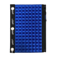 Tech Gear Off The Grid Binder Pouch - Blue-Large capacity zippered pouch