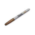 Sharpie Metallic Markers - Fine Tip - Gold - 2 Pack-Bullet tip