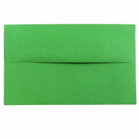 JAM Paper A10 Coloured Invitation Envelopes - 6 x 9.5 - Green Recycled - 50 Pack-Our envelopes are made from 30% recycled 24 lb paper and feature a straight gum flap with a smooth finish