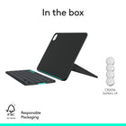 Logitech Flip Folio Keyboard Case for iPad 11/13 Pro (M4/M5) Air 13/11(M2/M3/M4)- Graphite-10