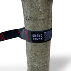 Grand Trunk Double Deluxe Hammock with Straps - Collegiate Navy /Charteuse-Includes (2) ready-to-hang 5 ft hammocks straps.