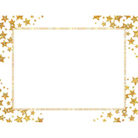 Geographics Gold Star Certificates - Gold Foil -  8.5" x 11"  - 25 Pack-Inkjet and laser printer compatible Certificates