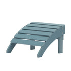 Backyard Lifestyles Footrest - Teal-Stain Resistant and Easy to Clean.