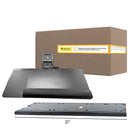 Intekview Ideal Keyboard Tray - 25" x 10" - Left-Handed - 21" Rails-7 1/2" of height adjustment (1 1/4" above the work-surface)