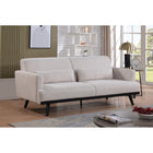 Brassex 3-Seater Micah Sofa - Beige-Spring pocket seating 