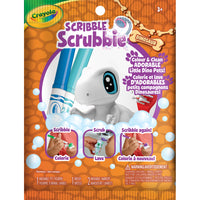 Crayola Dino Scribble Scrubbie Pet Dinosaur-Features 1 Dinosaur Scribble Scrubbie Pet, 1 Scrub Brush, and 2 Scribble Scrubbie Washable Markers