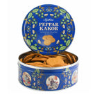 Nyakers Swedish Gingersnaps Cookies in Blue Tin - 400 g-Incredibly light and crisp with a flavour that strikes a balance between sweet and spicy