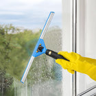 Gritt Commercial 18" Swivel Window Squeegee with Quick Release - 12 Pack-Quickly replace blades with convenient quick release flap