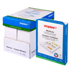 Staples FSC-Certified Multiuse Paper - 20 lb. - 8.5" W x 11" H - White - 2500 Sheets-8.5" x 11" (Letter Size)