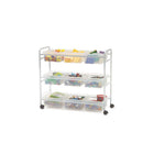 Copernicus STEM Storage Cart - Clear-6 Open Tubs 