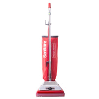 Sanitaire TRADITION SC888N Commercial Upright Vacuum - Red-We commit and deliver an exceptional cleaning experience backed by certification from the Carpet and Rug Institute (CRI) - Gold Level