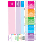 Ashley Productions Smart Poly Chart - 13" x 19" - Place Value - 10 Pack-Water resistant, no lamination required