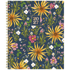 Pen & Pillar 2027 Large Weekly/ Monthly Planner 11-¼" H x 9" W - Pollinator - Bilingual-12 tabbed months: January - December 2027