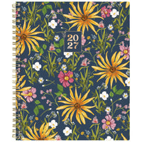 Pen & Pillar 2027 Large Weekly/ Monthly Planner 11-¼" H x 9" W - Pollinator - Bilingual-12 tabbed months: January - December 2027
