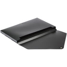 JAM Paper Plastic Portfolio with Snap Closure Large - 11 x 17 x 3/4 - Black-Quantity: Sold Individually