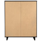 Manhattan Comfort Granville Modern Dresser and Chest Set - Black-10