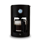 Willow Eco Series 12 Cup Coffee Maker - Black-Digital Display Clock