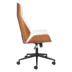 Zuo Flex High Back Office Chair - White-3 year limited warranty