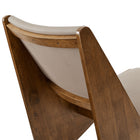 Modway Rylina Vegan Leather Accent Chairs - Walnut Brown - Set of 2-9