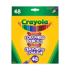 Crayola Coloured Pencils, 48 Count-Features 48 vibrant, creamy Crayola colours