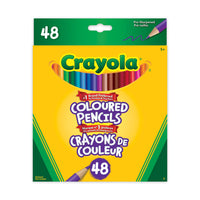 Crayola Coloured Pencils, 48 Count-Features 48 vibrant, creamy Crayola colours