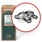 TerraCycle Name Tags and Lanyards - Zero Waste Box - Large-Recycle name tags, plastic sleeves, metal or plastic fasteners, cloth or plastic lanyards.