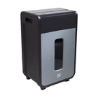 TRU RED 16-Sheet Cross-Cut Commercial Shredder (TR-BXC16A)-Provides complete shredding for: CDs, credit cards, staples, paper clips, paper, and DVDs