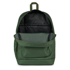 JanSport Cross Town Plus Backpack - Cargo Green-Fully padded back panel