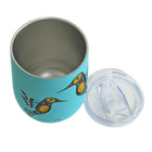 Oscardo Francis Dick Hummingbird Indigenous Art Tumbler-Durable 330ml (11.2oz) double-wall stainless steel construction for everyday use and insulation