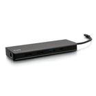 C2G USB-C 9-in-1 Dual Display Docking Station with 60W Power Supply - Black-Dual HDMI display extension from a single USB-C connection