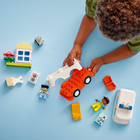 LEGO DUPLO Town Ambulance & Driver Building Block Set-Social skills toy includes girl and driver figures and an ambulance car