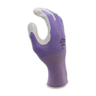 Atlas Kids Gardening Smooth Nitrile Glove - Grey/Purple - XSmall - 2 Pack-Nitrile coating