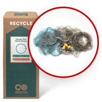 TerraCycle Hair Nets, Beard Nets and Ear Plugs - Zero Waste Box - Large-Recycle any brand and size of used hair nets, beard nets, and ear plugs.