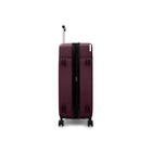 Bugatti Monaco 30.5" Hardside Check-in Luggage - Vegan Leather Trim -  Fig-Reinforced top and
side handles 