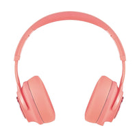 Basic Tech BTRFCR Bluetooth 5.0 Wireless Folding Headphones - Coral-Wireless