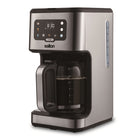 Salton Stainless Steel Digital Coffee Maker - 14 Cups-24-Hour Programmable Timer: Set the 24-hour programmable timer to wake up to the aroma of freshly brewed coffee, ensuring your mornings start smoothly and effortlessly