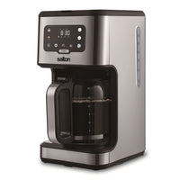Salton Stainless Steel Digital Coffee Maker - 14 Cups-24-Hour Programmable Timer: Set the 24-hour programmable timer to wake up to the aroma of freshly brewed coffee, ensuring your mornings start smoothly and effortlessly
