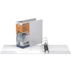 Davis Group QuickFit D-Ring View Binder - 4" - White-11.5"H x 11.50"W (For Letter Size)