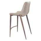 Zuo Magnus Counter Stool - Brown/Walnut - Set of 2-6