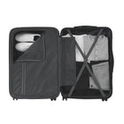 Bugatti Singapore Large Hardside Luggage - Metallic Pink-Our telescopic trolley handle is designed with multi-stage locking heights to cater to your comfort, while the reinforced top and side handles make lifting a breeze
