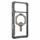 UAG Plasma XTE Compatible with MagSafe Rugged Case for iPhone 17 Pro Max - Ash/Titanium-Built-in MagSafe Module