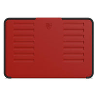 Zugu Case for iPad Air 10.9" (2020/2022) or iPad Air 11" (2024) - Red-Compatible with iPad Air 10.9" (2020 & 2022 Model) or iPad Air 11" (2024)