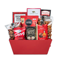 Peter & Paul's Gifts Winters in Canada Gift Basket-Dusted Chocolate Truffles 