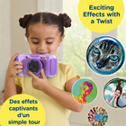 VTech KidiZoom Camera Pix FX Purple - Bilingual - 4 Pack-Expand the memory using a microSD card (not included) up to 32GB (class 10 or above) to store more photos and videos
