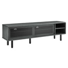 Modway Kurtis 60" TV Stand - Charcoal-Modern Urban TV Stand