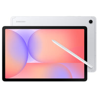 Samsung Galaxy Tab S10 Lite Tablet - 128 GB - Silver-Galaxy Tab S10 Lite is a slim tablet that's only 6.6 mm thin and lightweight, making it easy to carry in your tote, backpack, or hand