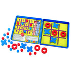 PlayMonster Take 'N' Play Anywhere Magnetic Tic-Tac-Toe Game -6.75" tin easily slips in a bag so you can take it along everywhere
